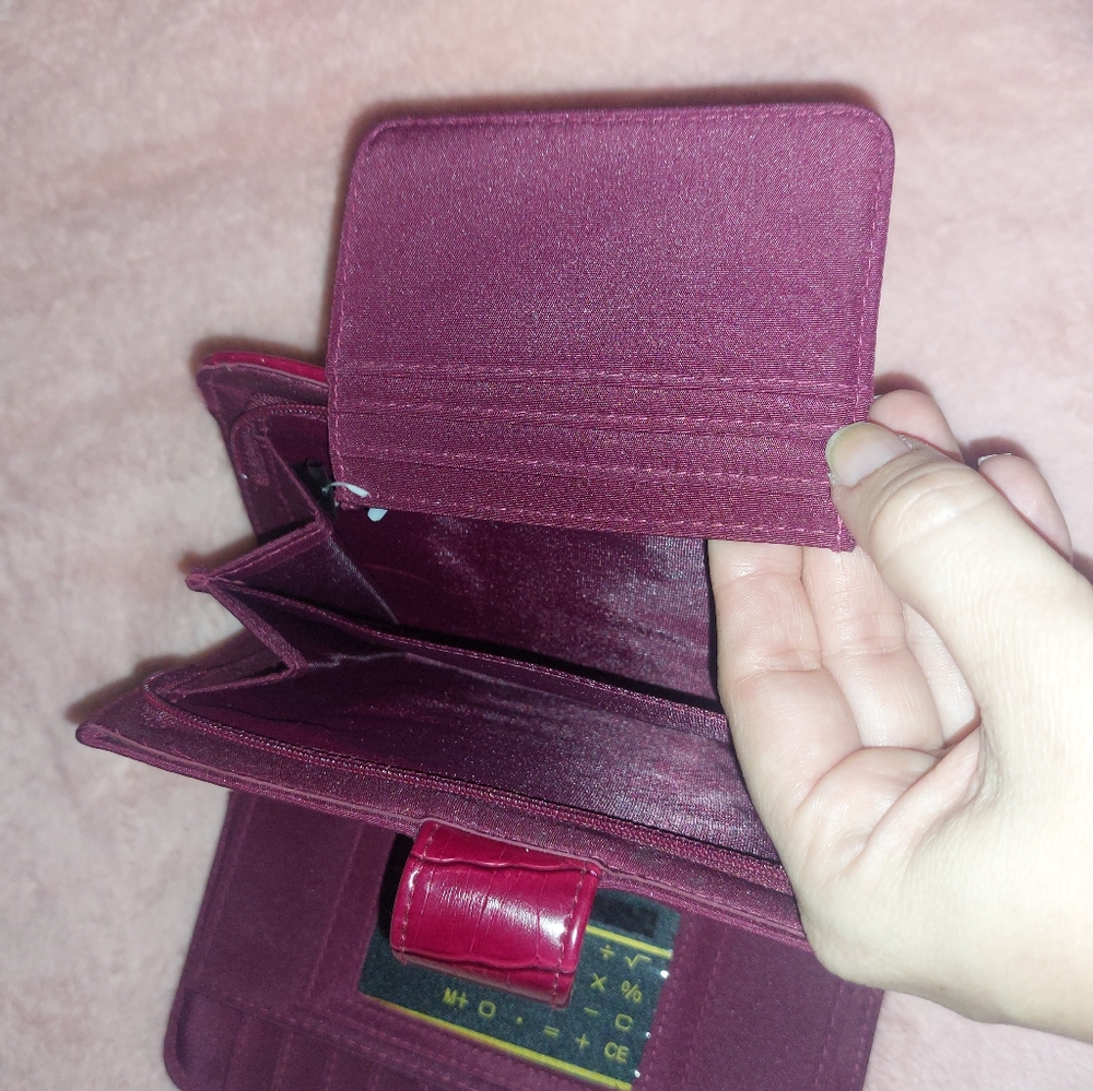 Wallet Red Beautiful - Picture 7 of 9